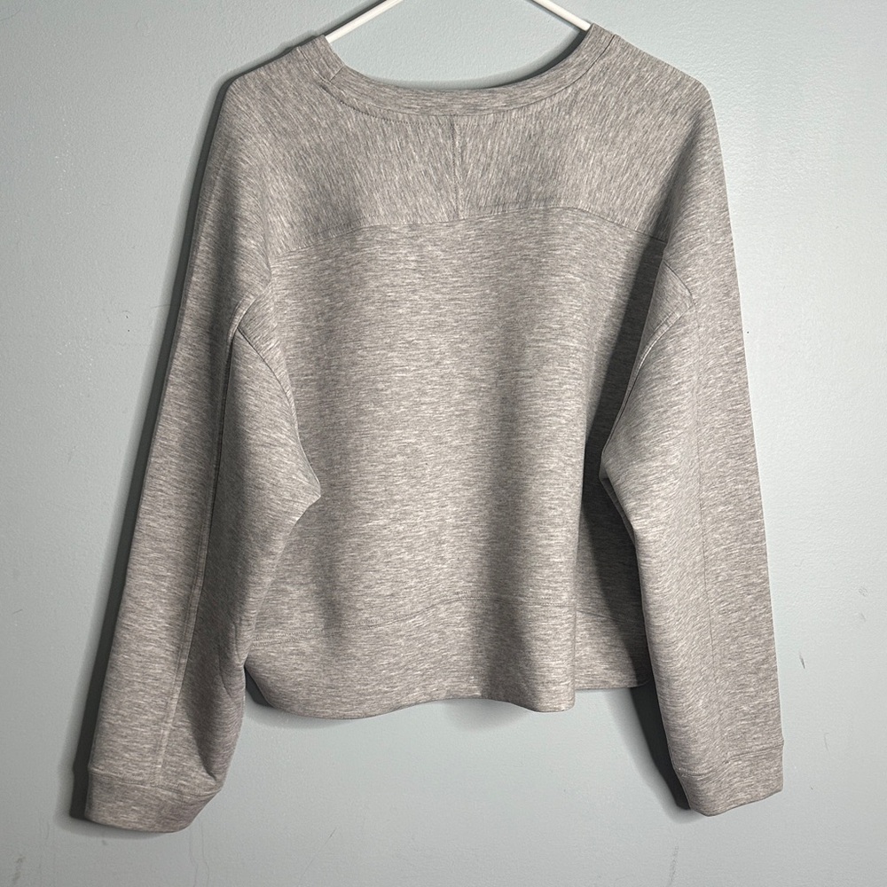 Gray Party Animals Women's Crew Neck Sweater - Picture 2 of 2